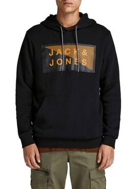 Sweatshirt Jack Jones Shawn Schwarz für Herren