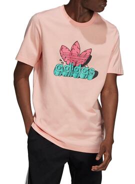 T-Shirt Adidas 5 AS Rosa für Herren