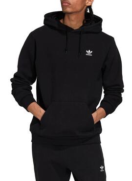 Sweatshirt Adidas Essential Trefoil Hoody Schwarz