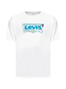 T-Shirt Levis Flower Weiss für Herren