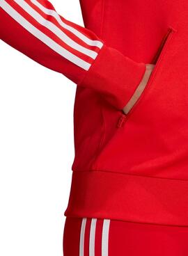 Jacke Adidas Primeblue Rot für Damen