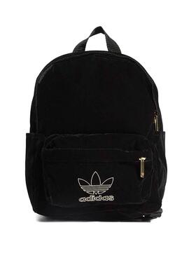 Rucksack Adidas Mini Samt Schwarz für Damen