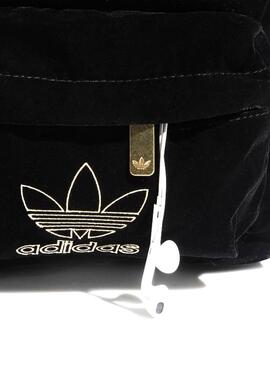 Rucksack Adidas Mini Samt Schwarz für Damen
