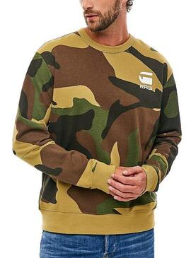 Sweatshirt G-Star Reqal Stalt Camouflage Herren
