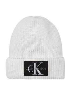 Gorro Calvin Klein Jeans Monogram Weiss