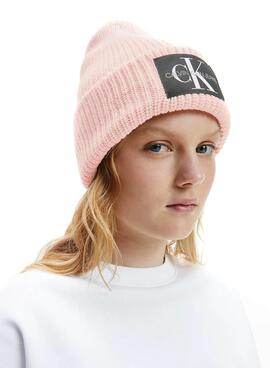 Hut Calvin Klein Jeans Monogram Rosa 