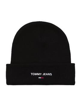 Hut Tommy Jeans Sport Logo Schwarz für Herren