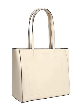 Handtasche Calvin Klein Jeans Sculped Shopper Beige