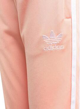 Hose Adidas Track Adicolor  Rosa Junge Mädchen