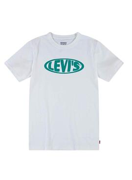 T-Shirt Levis Logo Graphic Weiss für Junge