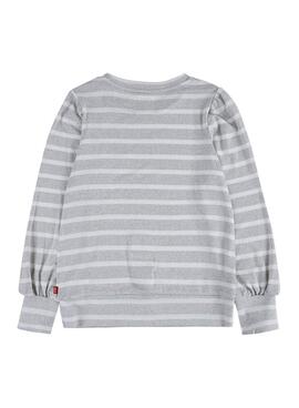 T-Shirt Levis Full Grau für Mädchen