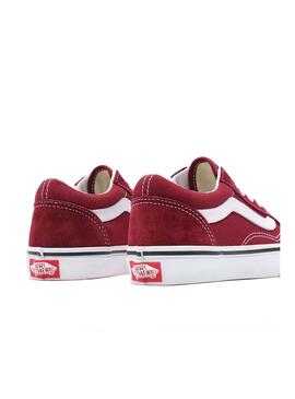 Sneaker Vans Old Skool Bordeaux Junge und Mädchen