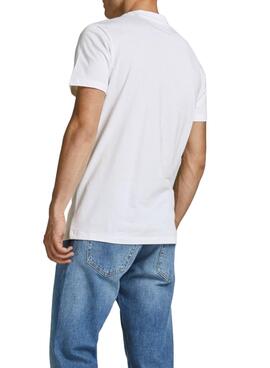 T-Shirt Jack Jones Blablandon Weiss für Herren