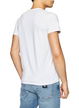 T-Shirt Pepe Jeans Original Basic Weiss Herren