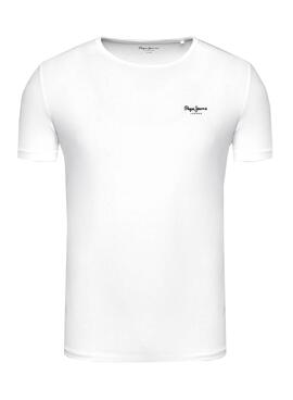 T-Shirt Pepe Jeans Original Basic Weiss Herren