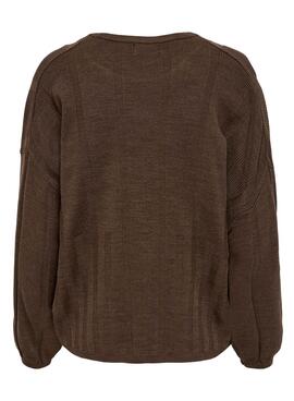 Pullover Only New Tessa Braun für Damen