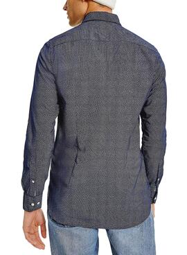 Hemd Tommy Hilfiger Corduroy Blau für Herren