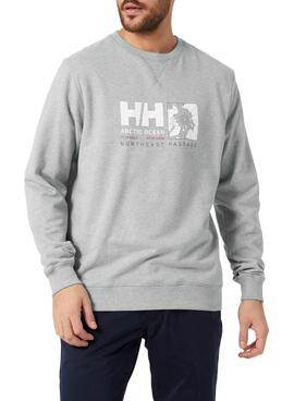 Sweatshirt Helly Hansen Artic Ocean Grau für Herren