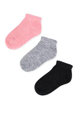 Set Socken Mayoral Rosa für Mädchen