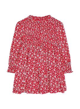 Kleid Mayoral Wabe Rot für Mädchen