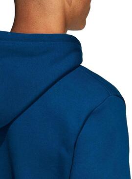 Sweatshirt Adidas Trefoil Hoodie Blau Leyend Man