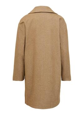 Mantel Vila Lunes Camel für Damen