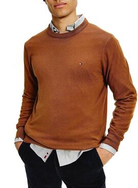 Pullover Tommy Hilfiger Cashmere Marron für Herren