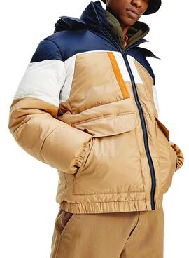 Jacke Tommy Jeans Multi Pocket Beige Herren