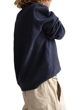 Sweatshirt Ecoalf Great B Marineblau