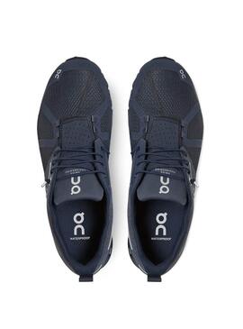 Sneaker On Running Cloud Waterproof Marineblau