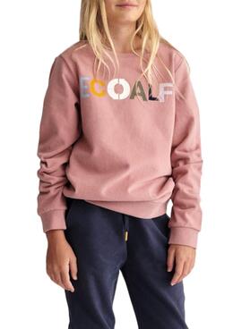 Sweatshirt Ecoalf Multicolor Rosa