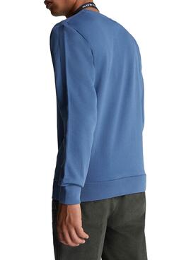 Sweatshirt North Sails Basic Blau für Herren