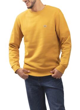 Sweatshirt Klout Basic Ocre für Herren