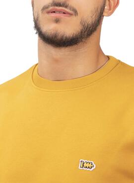 Sweatshirt Klout Basic Ocre für Herren
