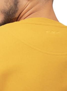 Sweatshirt Klout Basic Ocre für Herren