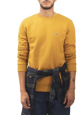 Sweatshirt Klout Basic Ocre für Herren