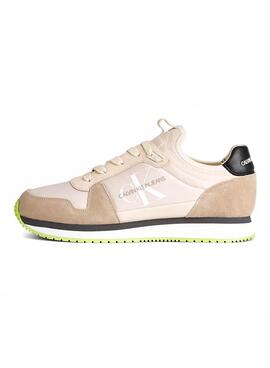 Sneaker Calvin Klein Runner Socke Schnürsenkel Herren