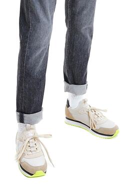 Sneaker Calvin Klein Runner Socke Schnürsenkel Herren