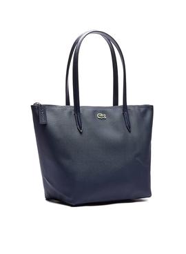 Bag Lacoste P Shopping Marine Blau für Frauen