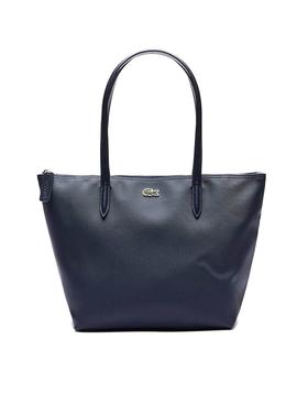 Bag Lacoste P Shopping Marine Blau für Frauen