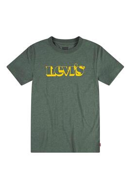 T-Shirt Levis Graphic Grün für Junge