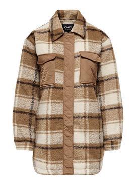Jacke Only Malou Maron Kariert für Damen
