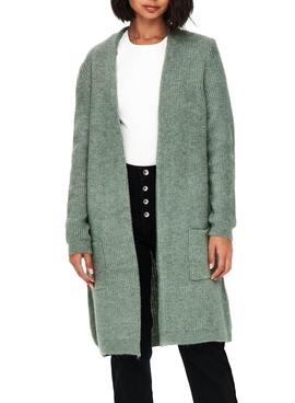 Strickjacke Only Jade Grün für Damen