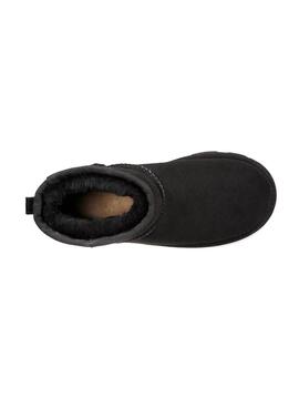 Stiefelettes UGG K Classic Mini Schwarz für Kinder