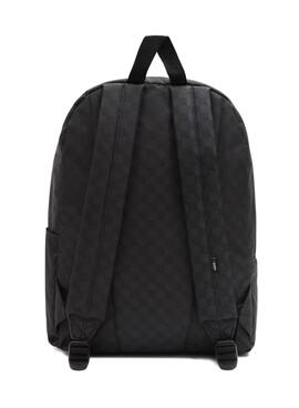 Rucksack Vans Old Skool Check Schwarz Mädchen und Junge