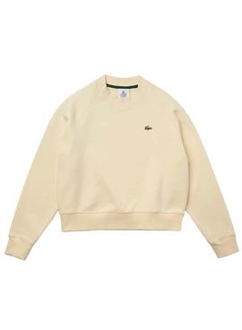 Sweatshirt Lacoste Live Beige für Damen