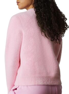 Sweatshirt Lacoste Live Rosa Baumwolle für Damen