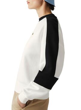 Sweatshirt Lacoste Live Weiss für Damen