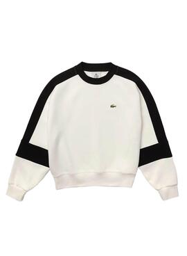 Sweatshirt Lacoste Live Weiss für Damen