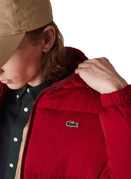 Jacke Lacoste Blouson Rot für Herren